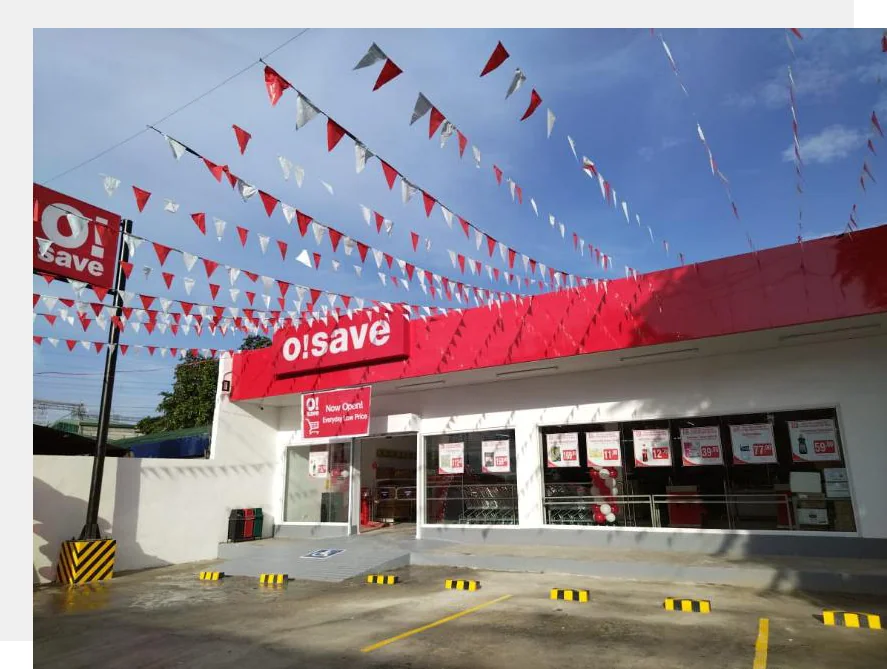 Completed O!Save retail store in Moonwalk, Parañaque